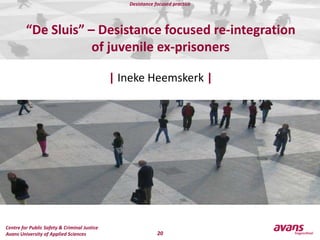 Medium/high risk of re-offending