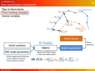 Wildfire Modeling Rms Data-driven wildfire spread modeling | PPTX