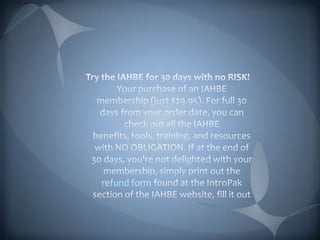 Subscriptions to top business magazines, such as Fast Company, Inc, Enterpreneur etc.Free best-selling books, that cover the home business landscape from A to Z.