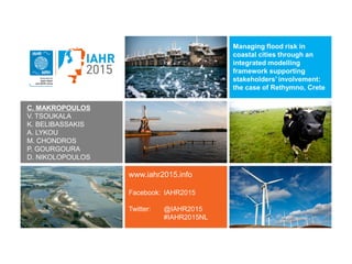 IAHR 2015 - Managing flood risk in coastal cities through an ...
