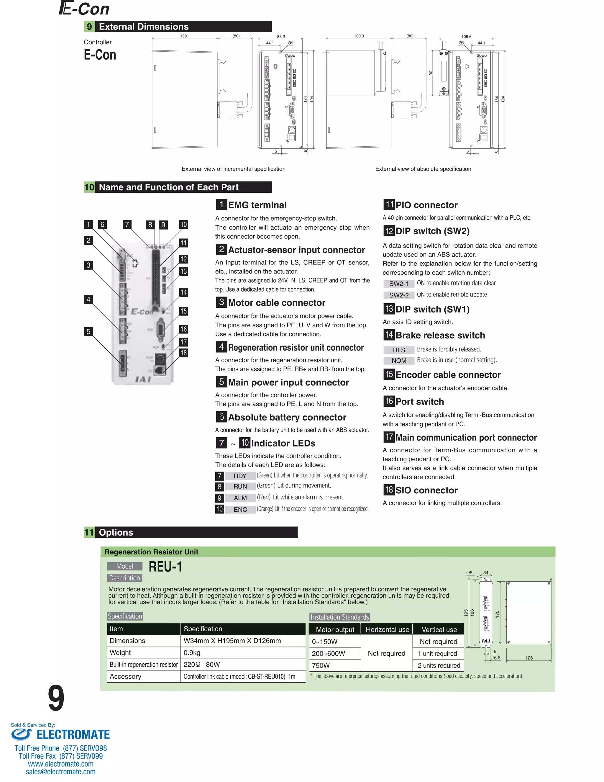 Iai econ catalog_specsheet PDF