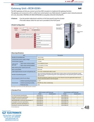 Iai erc3 catalog | PDF