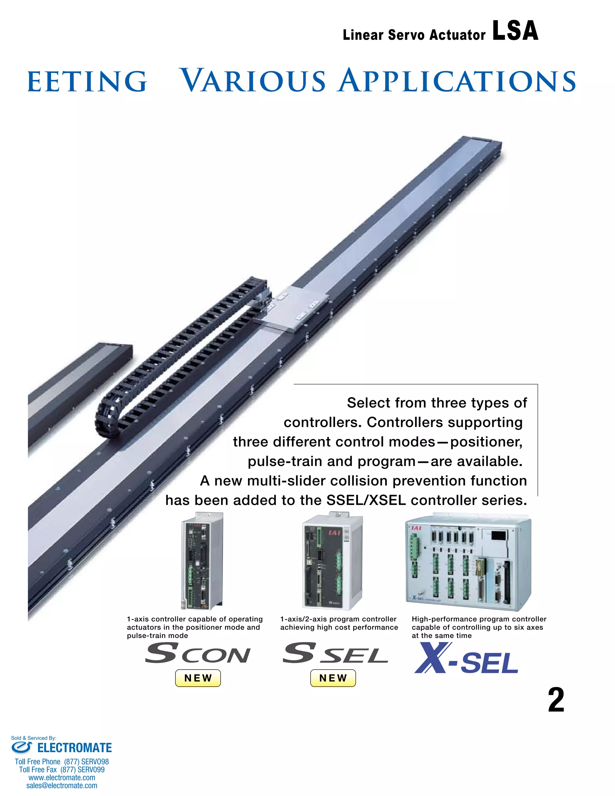 Iai linear servo_actuator_catalog PDF