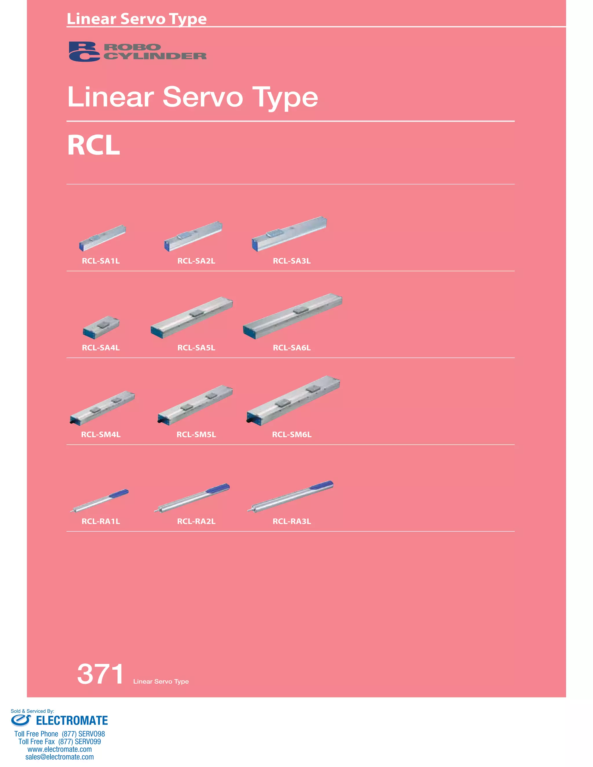 Iai linear servo_actuator_rcl_catalog PDF