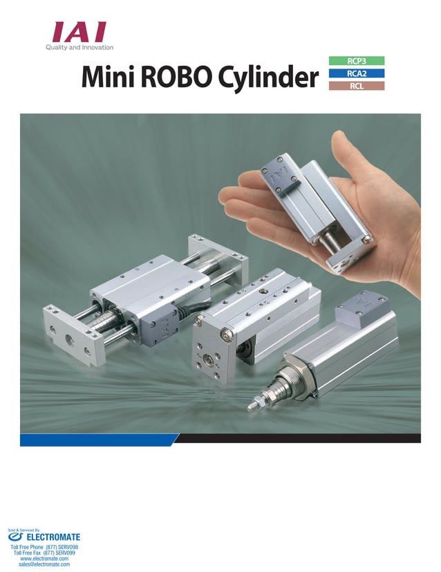Iai mini robo_cylinder_2_catalog PDF