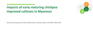 ICRISAT Global Planning Meeting 2019: Impact Assessment @ ICRISAT by Kizito Mazvimavi and team