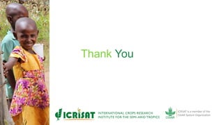 ICRISAT Global Planning Meeting 2019: Impact Assessment @ ICRISAT by Kizito Mazvimavi and team