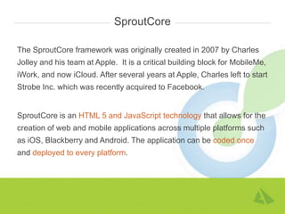 Sproutcore Appnovation Intro Deck | PPTX