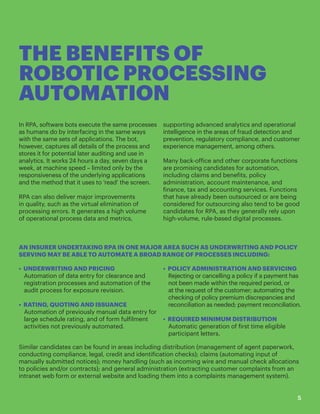 Automation Technology Series: Part 2: Intelligent automation: Driving efficiency and growth in insurance