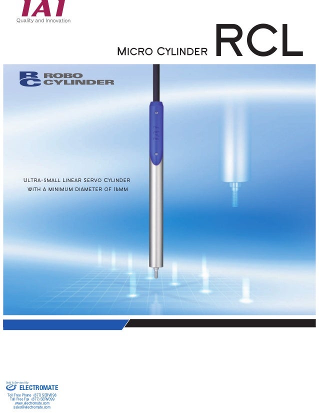 Iai rcl micro_cylinder_specsheet