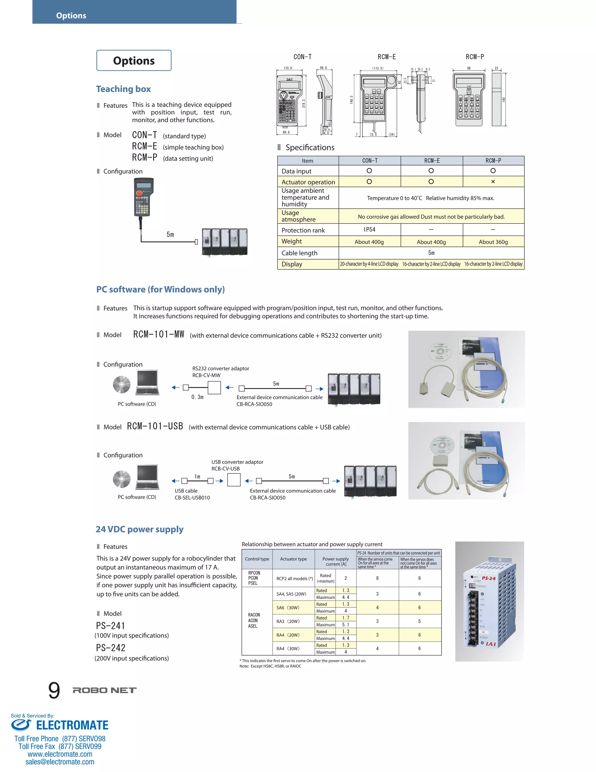 Iai robonet controller_specsheet | PDF