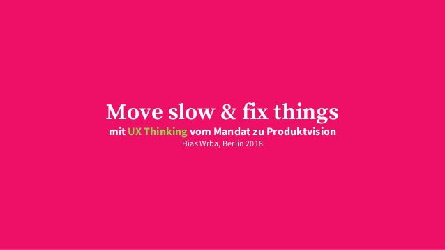 That move slow things 10 Signs