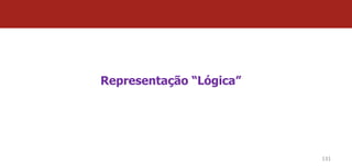 Representação “Lógica”




                         131
 