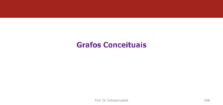 Grafos Conceituais




    Prof. Dr. Sofiane Labidi   194
 