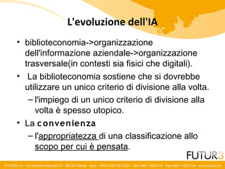 La Sfida Della Trovabilità - Architettura dell'informazione