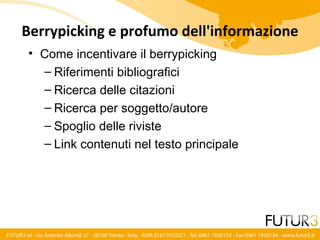 La Sfida Della Trovabilità - Architettura dell'informazione