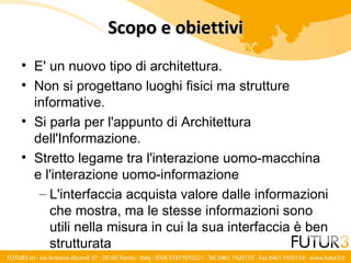 La Sfida Della Trovabilità - Architettura dell'informazione