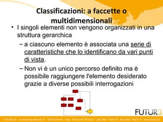 La Sfida Della Trovabilità - Architettura dell'informazione