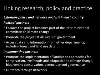From rhetoric to reality: Operationalizing the landscape approach in practice