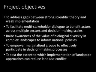 From rhetoric to reality: Operationalizing the landscape approach in practice