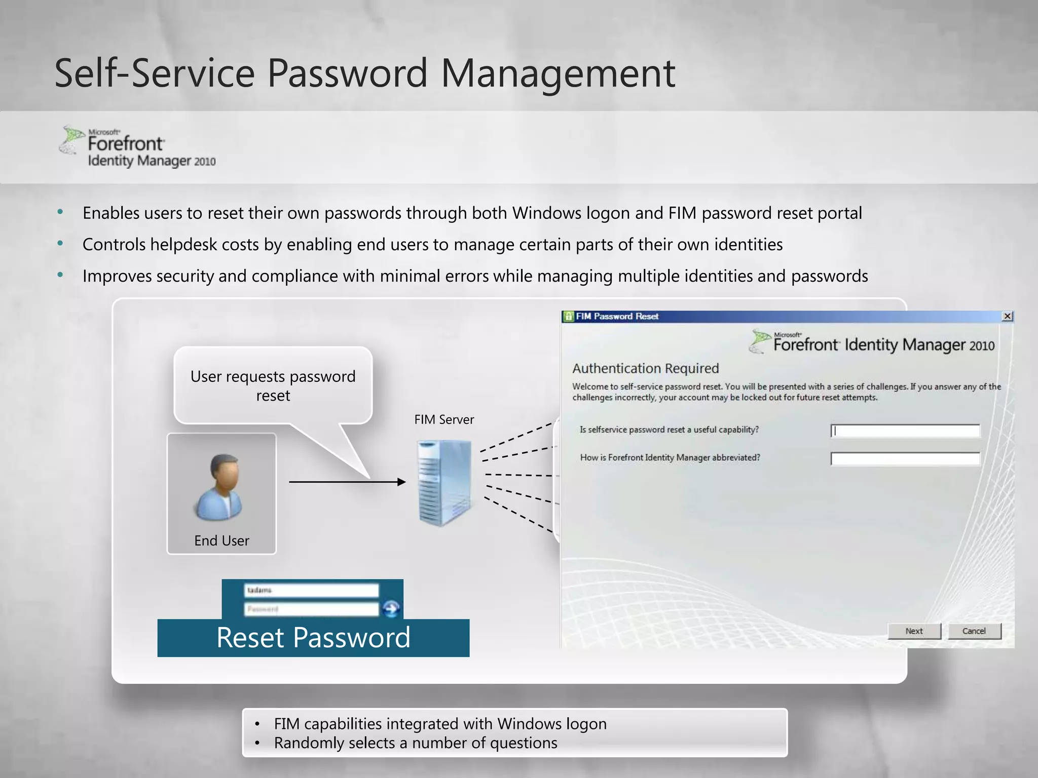 INTEGRATE and EXTEND security