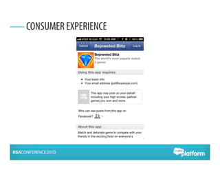 CONSUMER EXPERIENCE
 