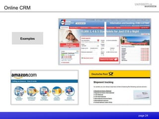 Online CRM




                 Seite
      Examples    24




                         page 24
 