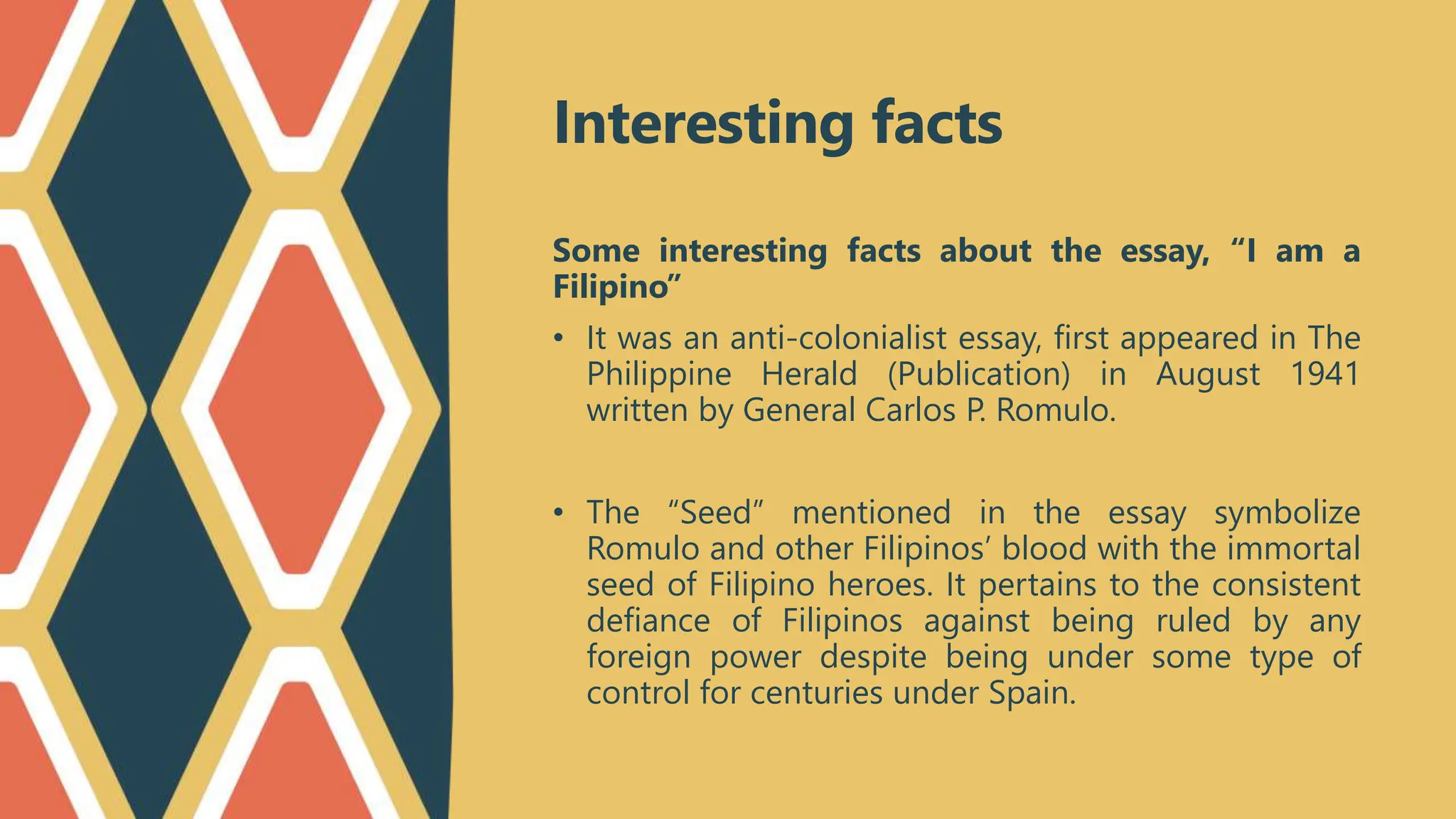 I am a filipino by carlos p. romulo.pptx