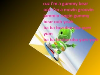 Gummy Bear Show's Lyrics