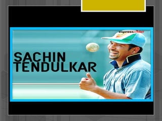Sachin as a Bowler

 