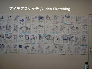 アイデアスケッチ // Idea Sketching
 