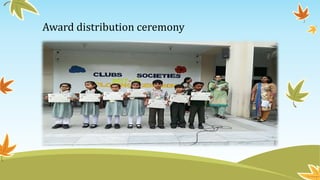 Award distribution ceremony
 