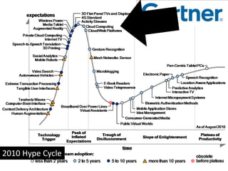 2010 Hype Cycle<br />