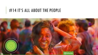 #14 IT‘S ALL ABOUT THE PEOPLE
@lisihocke
 