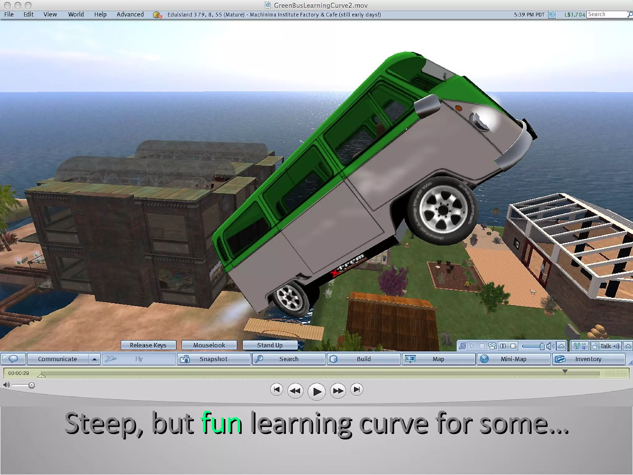 Steep, but  fun  learning curve for some… 