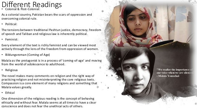 I am malala annotation guide