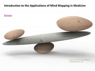 Introduction to the Applications of Mind Mapping in Medicine
Amazon
Image courtesy of Stuart Miles at
FreeDigitalPhotos.net
 