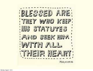 Monday, August 1, 2011
 