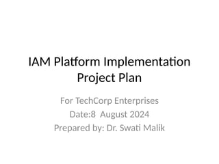IAM Platform Implementation Project Plan.pptx