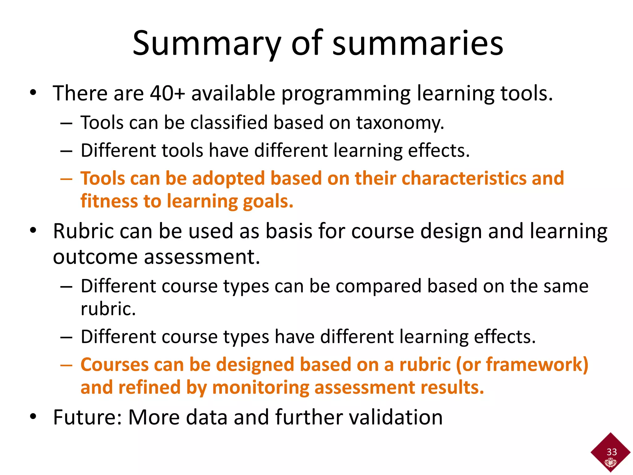 Rubric-based Assessment of Programming Thinking Skills and Comparative ... image.