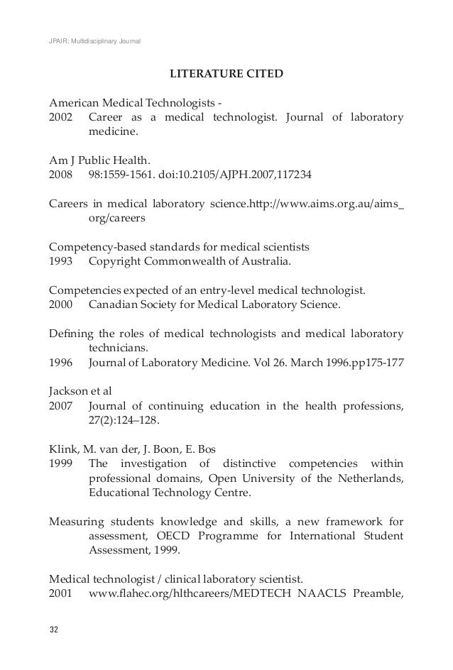 career journal