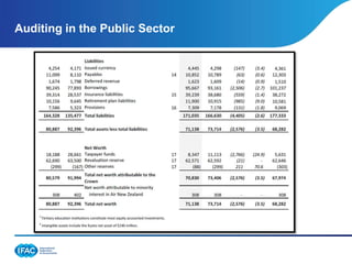 Auditing in the Public Sector | PPTX