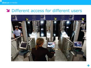 Different access for different users
 