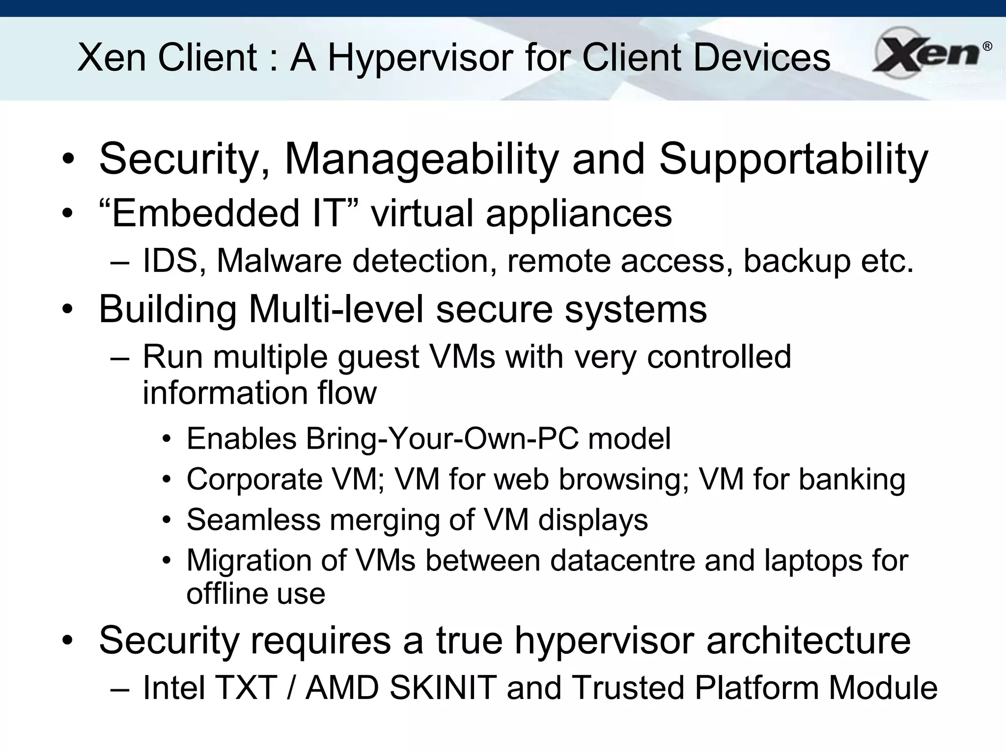 Ian Prattlinuxworld Xen Aug2008