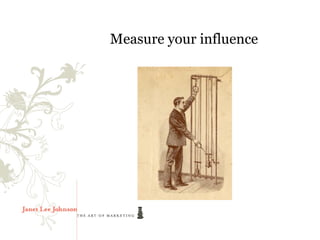 Measure your influence
 