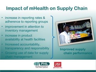 mHealth for Logistics: Solving Data Challenges Through Mobile Technology