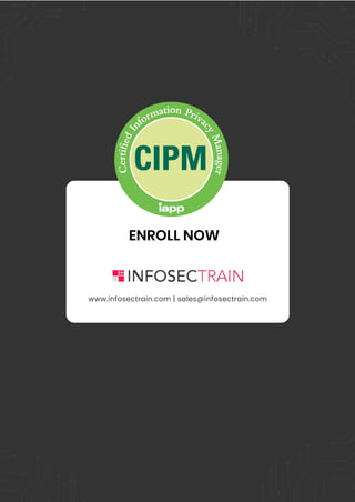 www.infosectrain.com | sales@infosectrain.com
ENROLL NOW
 