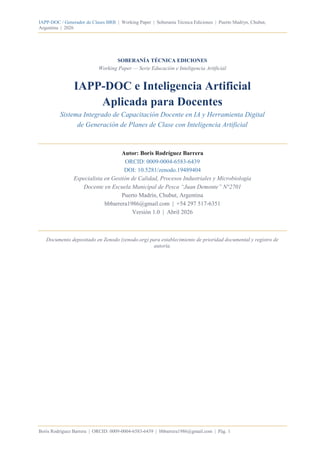 Iapp Technical File Example IAPP-DOC: AI-Driven Teacher Training and Lesson Plan Generator for ...