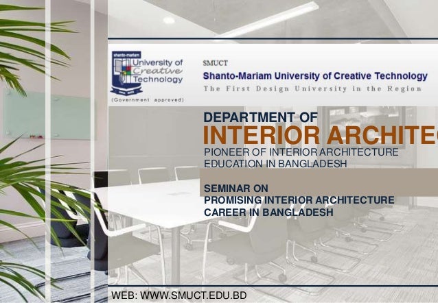 Chairman Department Of Interior Architecture