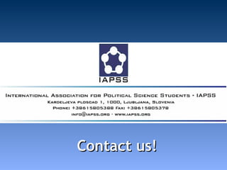 Contact us!  